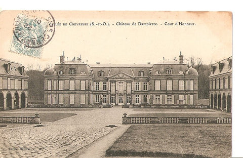 Postal 023156 : Vallee de Chevreuse - Château de Dampierre - Cour dHonneur