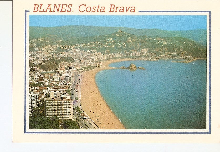Postal 023165 : Costa Brava, Blanes, nº48, Vista Paseo SAbanell