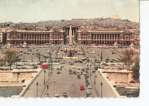 Postal 023172 : Paris, La Place de la Concorde