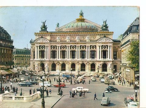 Postal 023174 : Place de lOpera, Paris