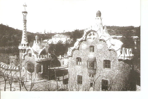 Postal 023188 : Porteria i pavello dentrada del Park Güell