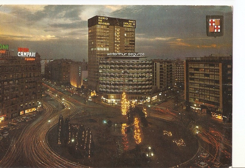Postal 023192 : Plaza de Calvo Sotelo, Barcelona