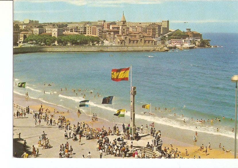 Postal 023199 : Playa de San Lorenzo - Gijon, nº310