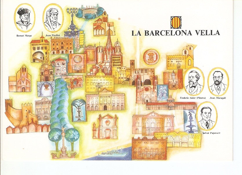Postal 023237 : La Barcelona Vella