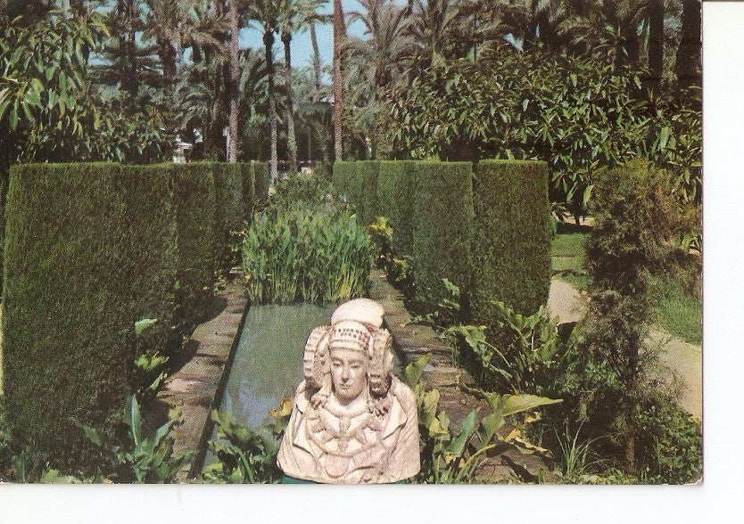 Postal 023251 : La Dama de Elche y Parque Municipal