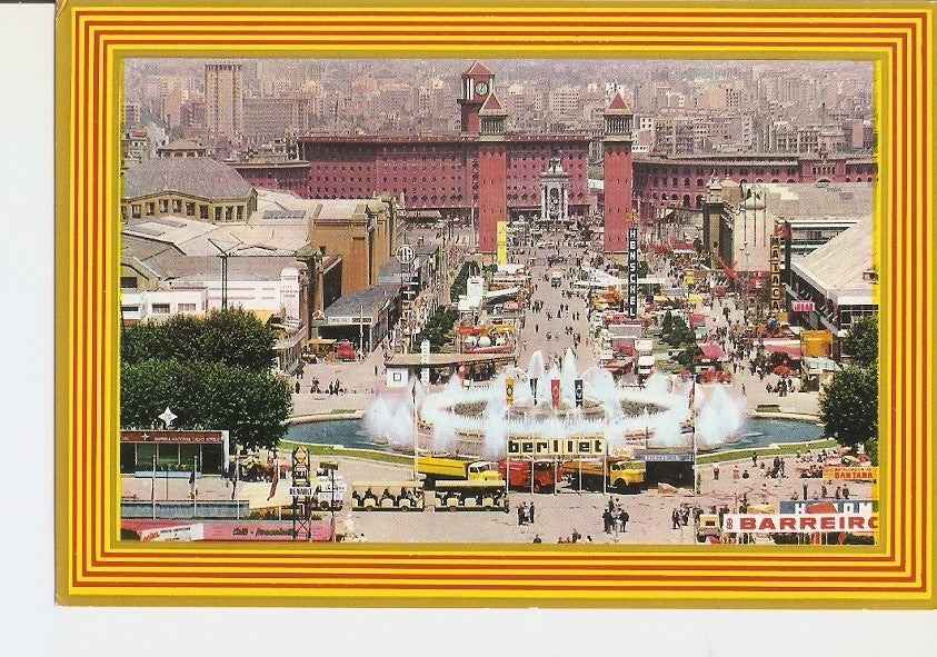 Postal 023259 : Feria de Muestras y Plaza de España, Barcelona