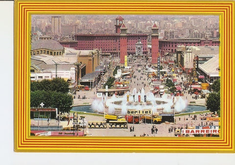 Postal 023259 : Feria de Muestras y Plaza de España, Barcelona