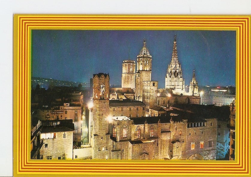 Postal 023260 : Barrio Gotico - Plaza berenguer (Barcelona)