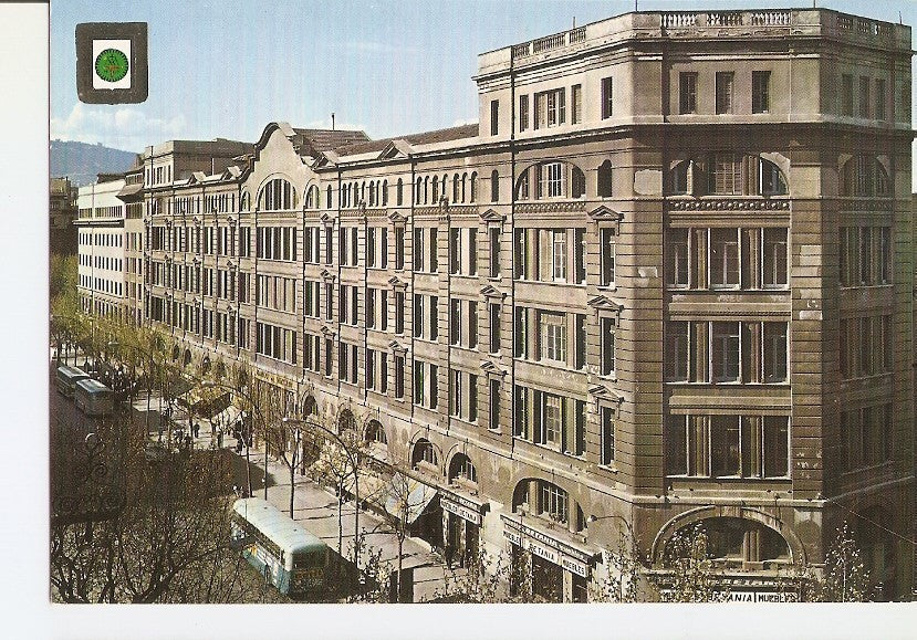 Postal 023262 : Edifiçi i façana de lescola, Escola Pia de St. Antoni - Barcelona