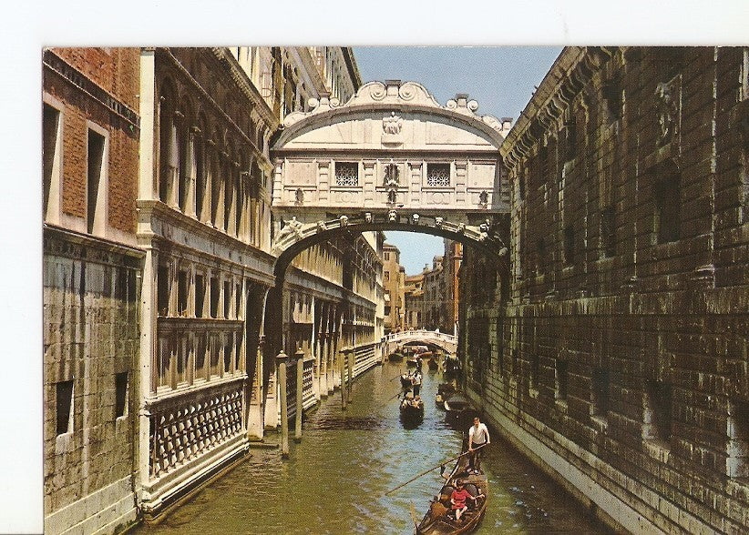 Postal 023266 : Bridge of Sights - Venezia