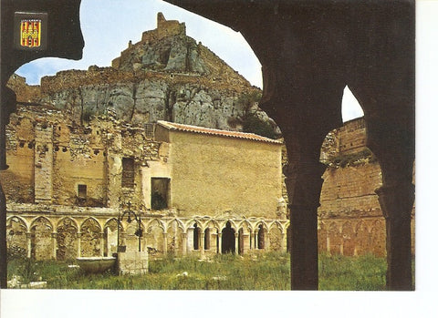 Postal 023270 : Morella (Castellon), convento de San Francisco, clautro y Castillo