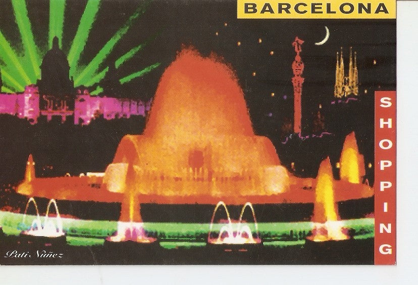 Postal 023272 : Barcelonas Shop Windows