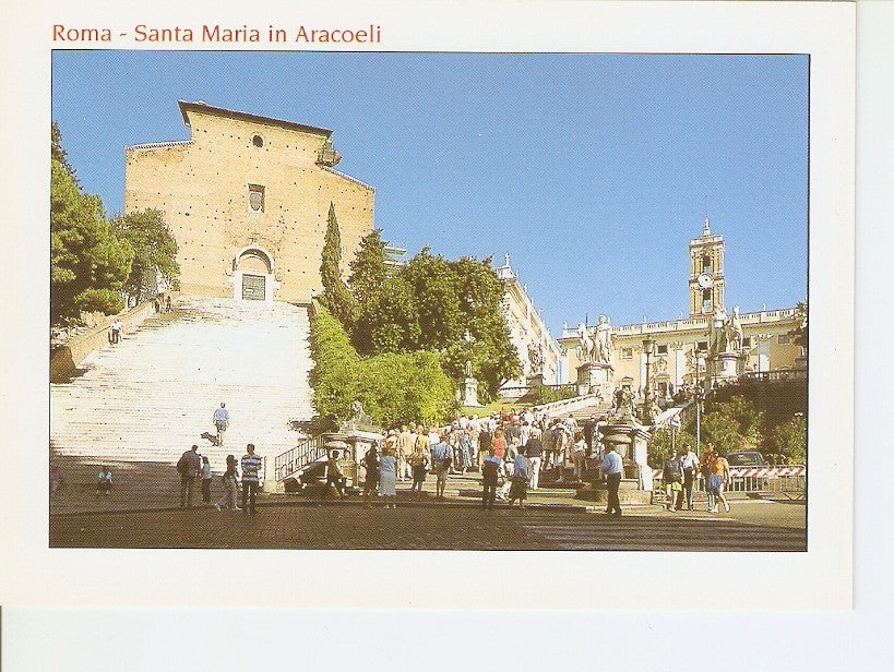 Postal 023282 : La Chiesa di Santa Maria in Aracoeli, Roma