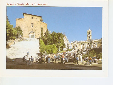 Postal 023282 : La Chiesa di Santa Maria in Aracoeli, Roma