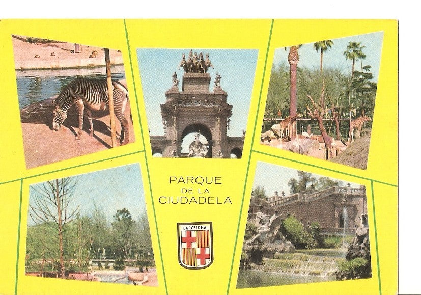 Postal 023292 : Barcelona, Parque de la Ciudadela