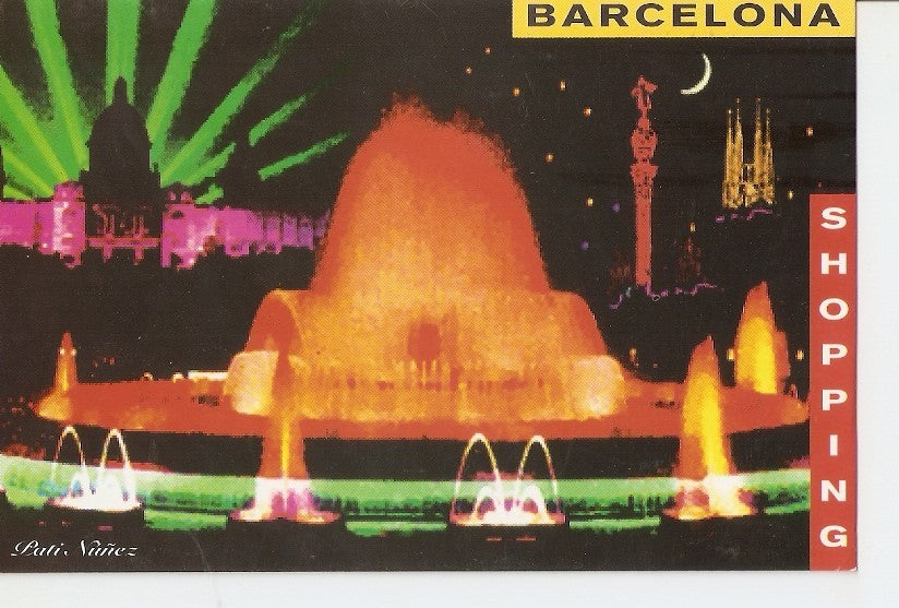 Postal 023296 : Barcelonas Shop Windows