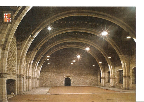 Postal 023305 : Salon del Tinell, Barrio Gotico, Barcelona