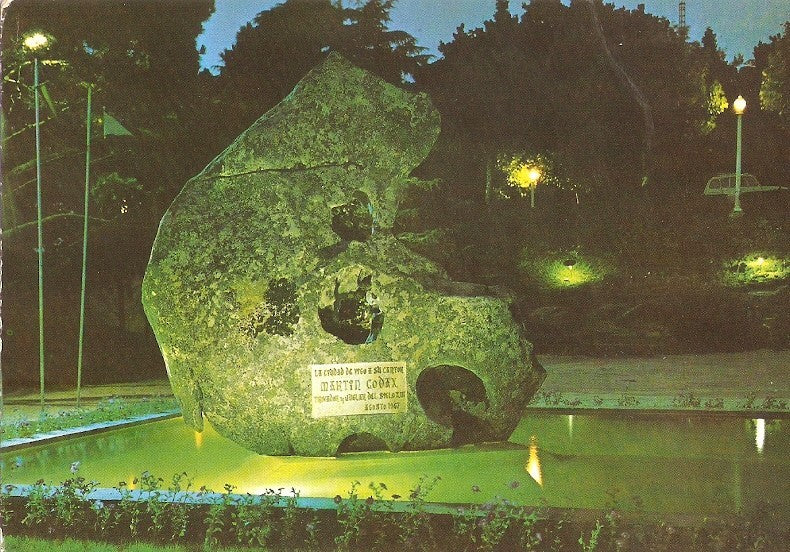 Postal 023306 : El Castro. Monumento a Martin Codax, Vigo