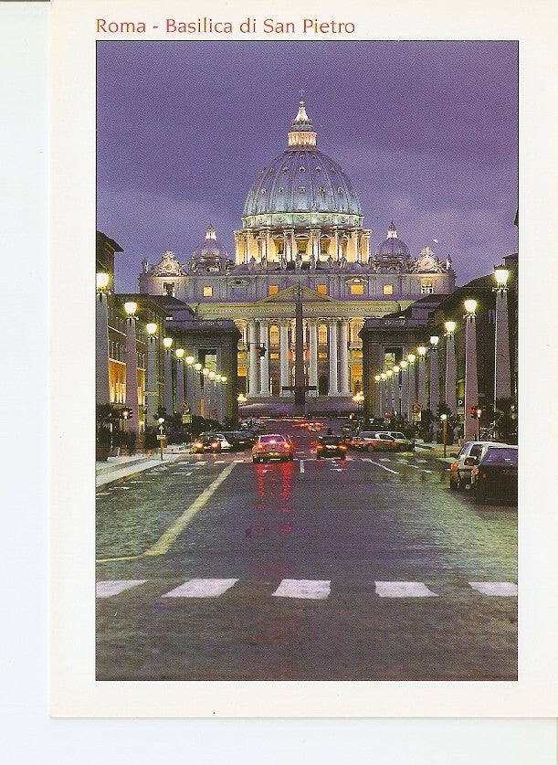 Postal 023322 : La Basilica di San pietro - Roma