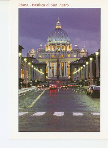 Postal 023322 : La Basilica di San pietro - Roma
