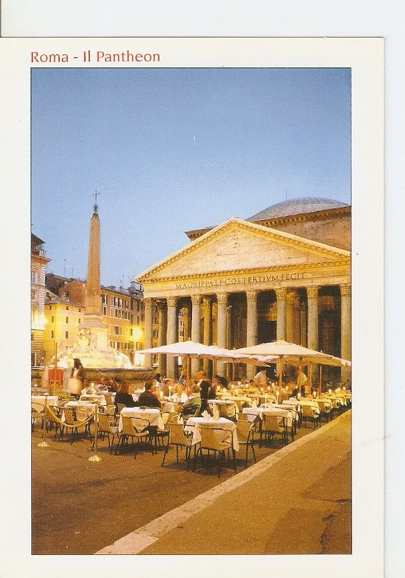 Postal 023324 : Il Pantheon, Roma