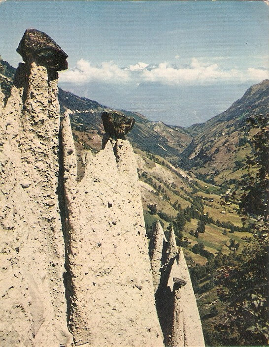 Postal 023330 : Val dAnniviers, Les Pyramides dEusseigne