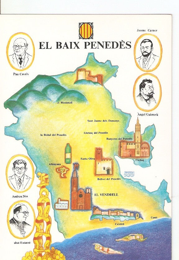 Postal 023333 : El Baix Penedes