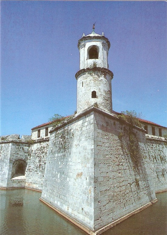 Postal 023335 : Torre del homenaje, Castillo de la Real Fuerza, Habana Colonial (Cuba)