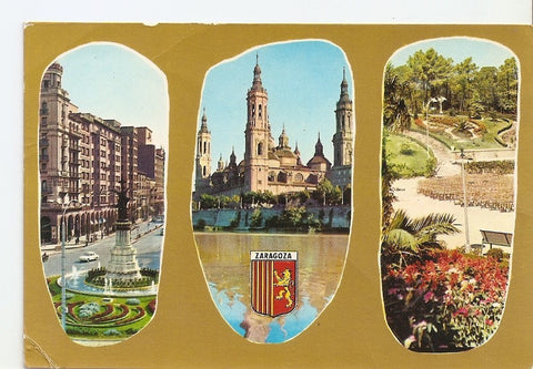 Postal 023358 : Serie Oro, nº31, Zaragoza