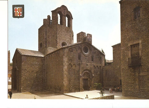 Postal 023365 : Iglesia Romanica de San Pablo del Campo, Barcelona