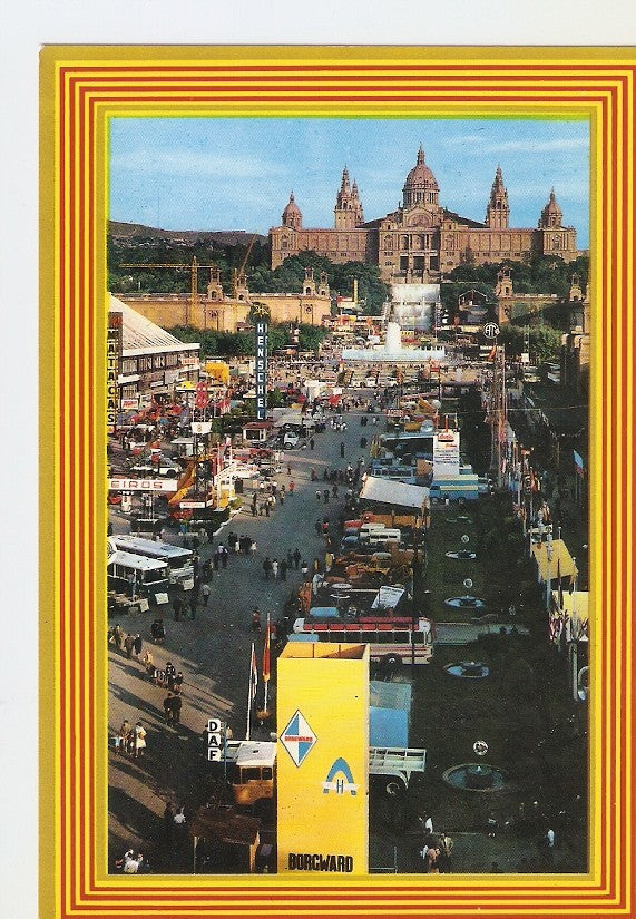 Postal 023368 : Feria de Muestras y Plaza de España, Barcelona