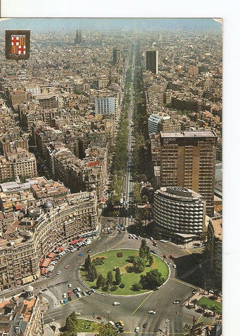 Postal 023369 : Plaza Calvo Sotelo y Diagonal - Barcelona 