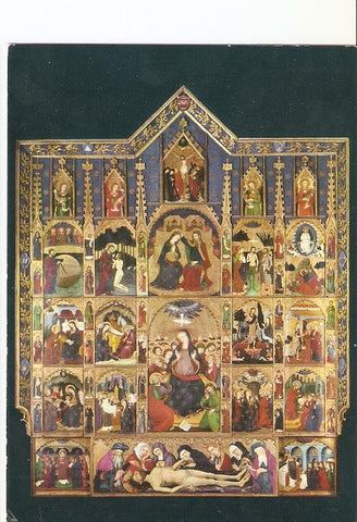 Postal 021008 : Retablo del Sant Esperit, Seo Basilica - Manresa
