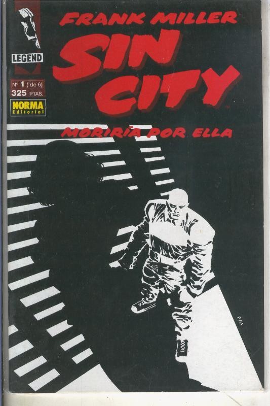 Sin City: moriria por ella numero 1