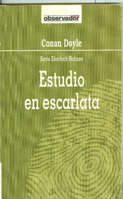 El Observador numero 020: Sherlock Holmes: Estudio en escarlata