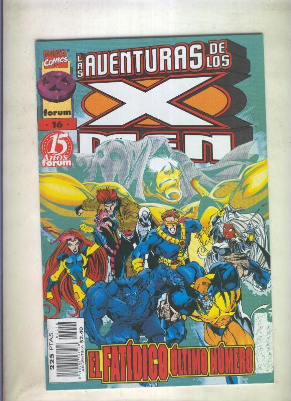 Las Nuevas Aventuras de los X Men volumen 2 numero 16 (fin de esta serie)