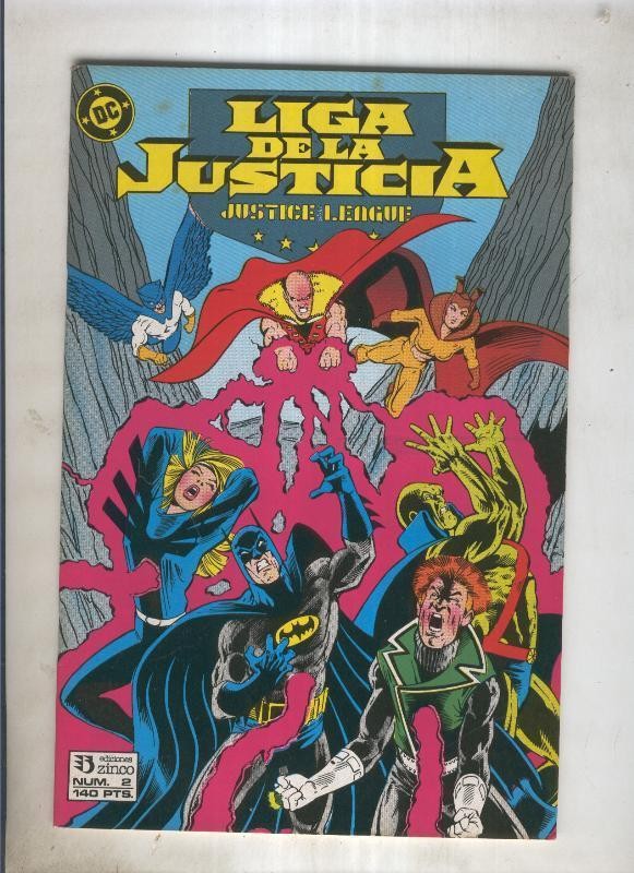 Liga de la Justicia America numero 02  