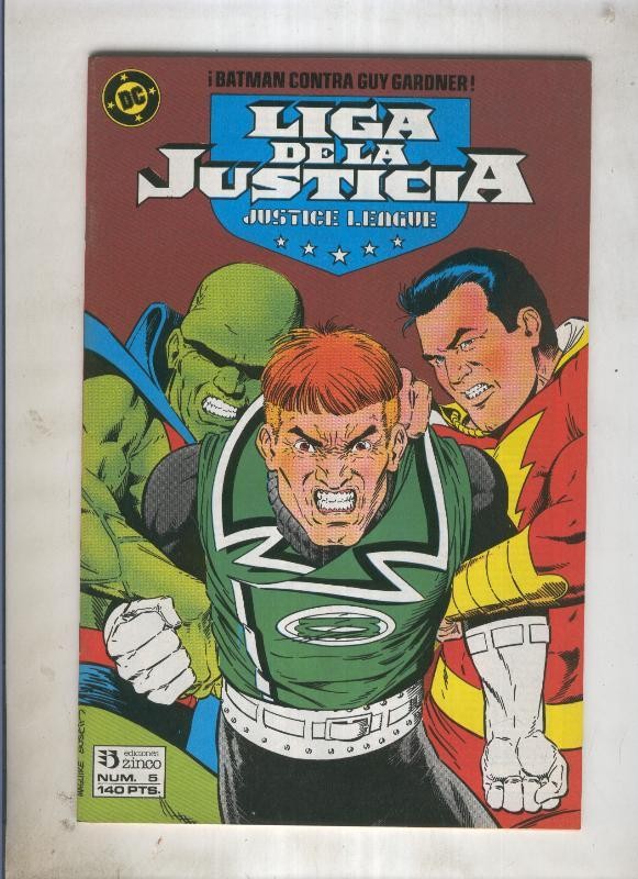 Liga de la Justicia America numero 05