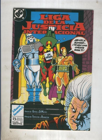 Liga de la Justicia America numero 17  