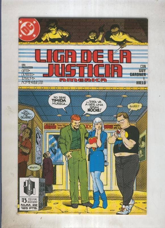 Liga de la Justicia America numero 22 