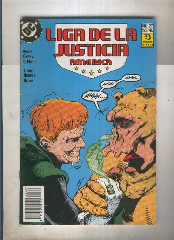 Liga de la Justicia America numero 27  