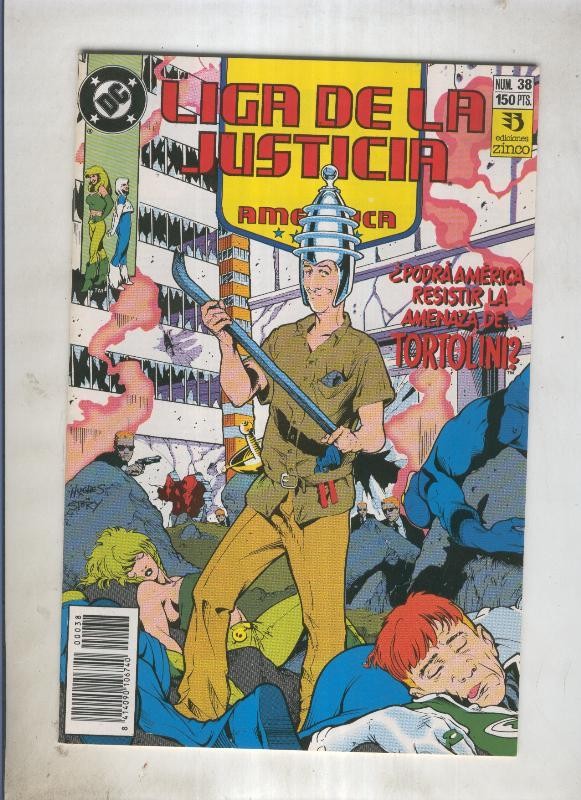 Liga de la Justicia America numero 38 