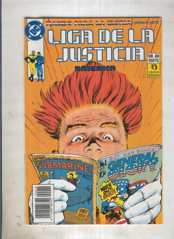Liga de la Justicia America numero 40 
