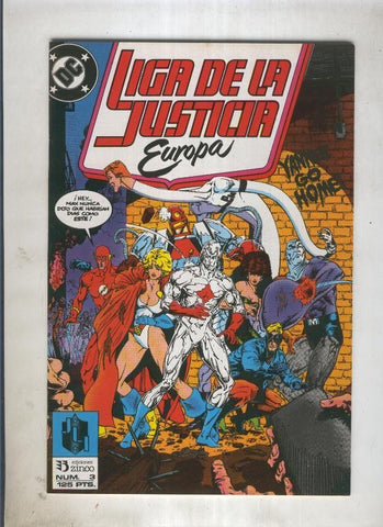 Liga de la Justicia Europa numero 03  