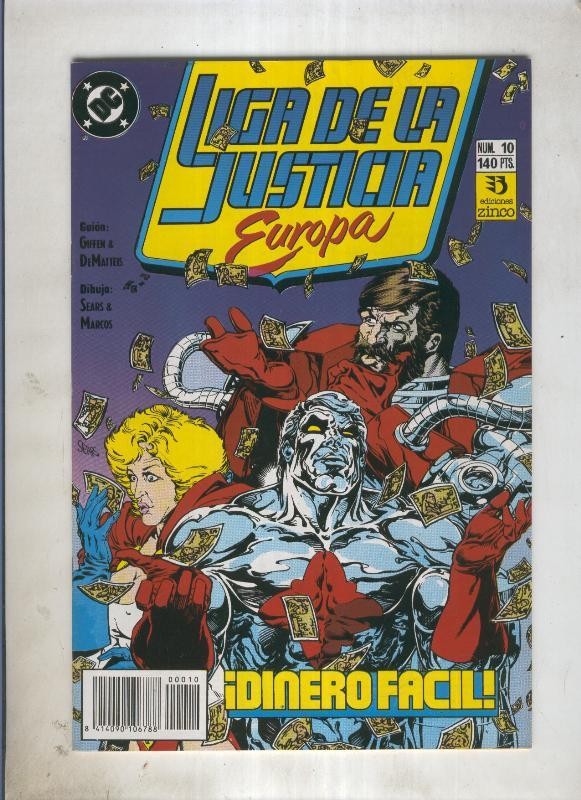 Liga de la Justicia Europa numero 10