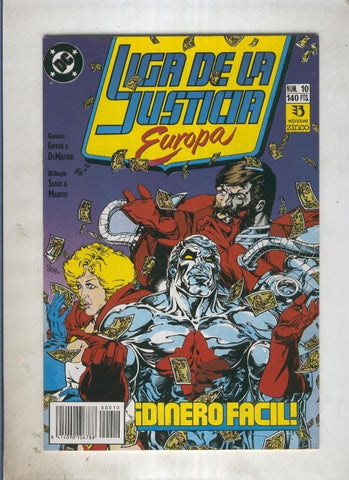 Liga de la Justicia Europa numero 10