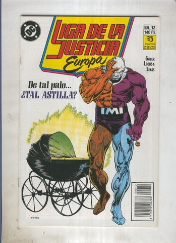 Liga de la Justicia Europa numero 12 