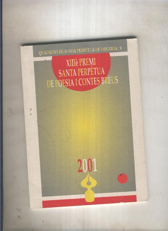 XIII premi Santa Perpetua de poesia i contes breus