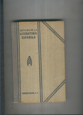 Historia de la literatura española universal