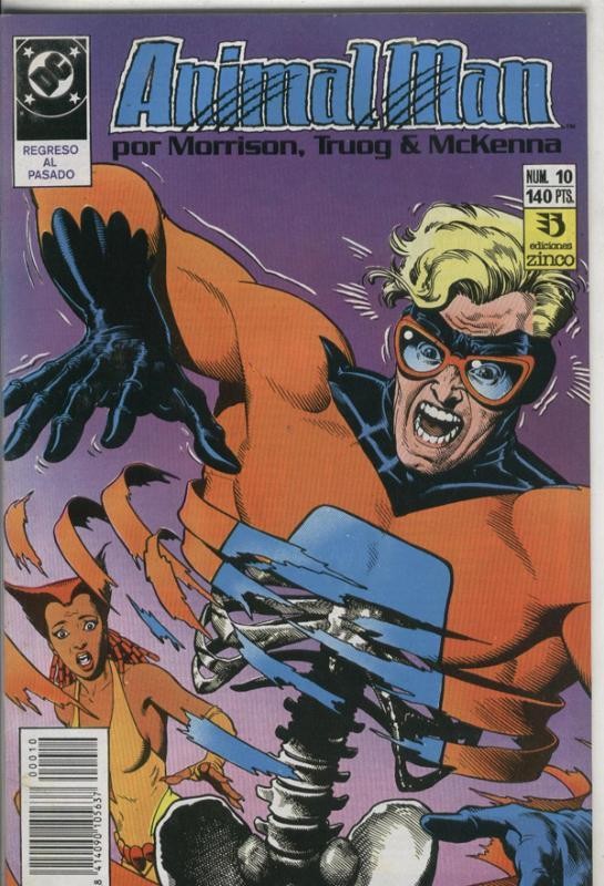 Animal Man numero 10: Zorro a la huida